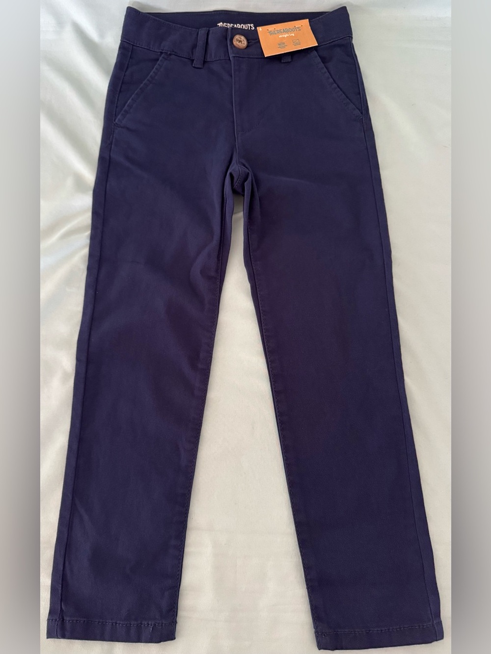 Boys Thereabouts Bold Navy Straight Leg Pants